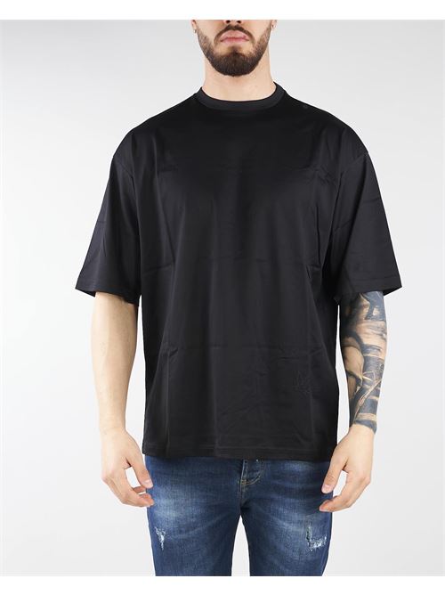 T-shirt oversize con ricamo aquila in tono al fondo Low Brand LOW BRAND | T-shirt | L1TSS236451D001